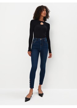 Mohito - Jeansy skinny - granatowy ze sklepu Mohito w kategorii Jeansy damskie - zdjęcie 178120611