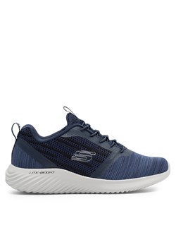 Sneakersy Skechers BOUNDER 52504 NVY Granatowy ze sklepu eobuwie.pl w kategorii Buty sportowe męskie - zdjęcie 178123483