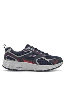 Sneakersy Skechers GO RUN CONSISTENT 220034 NVRD Granatowy ze sklepu eobuwie.pl w kategorii Buty sportowe męskie - zdjęcie 178123594