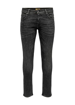 ONLY &amp; SONS Dżinsy - Slim fit - w kolorze czarnym ze sklepu Limango Polska w kategorii Jeansy męskie - zdjęcie 178123923