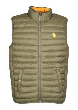 U.S. Polo Assn. Kamizelka pikowana w kolorze khaki ze sklepu Limango Polska w kategorii Kamizelki męskie - zdjęcie 178124502