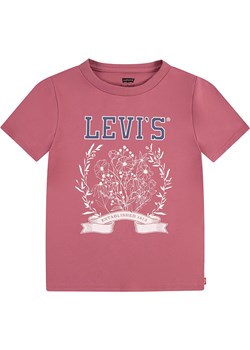 Levi&apos;s Kids Koszulka w kolorze różowym ze sklepu Limango Polska w kategorii Bluzki dziewczęce - zdjęcie 178124733