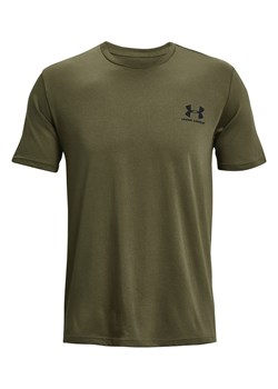 Under Armour Koszulka w kolorze khaki ze sklepu Limango Polska w kategorii T-shirty męskie - zdjęcie 178125843