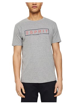 ESPRIT Koszulka w kolorze szarym ze sklepu Limango Polska w kategorii T-shirty męskie - zdjęcie 178126273