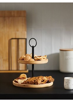 Sinsay - Patera dwupoziomowa - beżowy ze sklepu Sinsay w kategorii Tace - zdjęcie 178133913