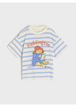 Sinsay - Koszulka Paddington - kremowy - id: 071AN-01X - marki Sinsay - 178134010 Sinsay - Koszulka Paddington - kremowy ze sklepu Sinsay w kategorii Koszulki niemowlęce - zdjęcie 178134010