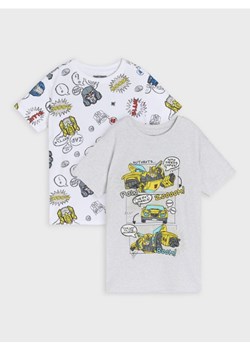 Sinsay - Koszulka 2 pack Transformers - wielobarwny ze sklepu Sinsay w kategorii T-shirty chłopięce - zdjęcie 178134221