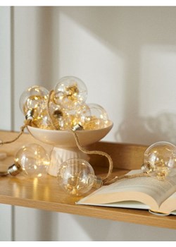 Sinsay - Lampki LED z kwiatowym motywem - beżowy ze sklepu Sinsay w kategorii Oświetlenie led - zdjęcie 178134331
