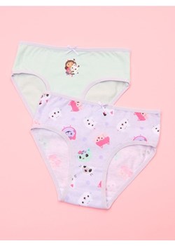 Sinsay - Majtki 2 pack Koci domek Gabi - wielobarwny ze sklepu Sinsay w kategorii Majtki dziecięce - zdjęcie 178134703