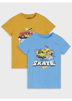 Sinsay - Koszulki 2 pack Hot Wheels - wielobarwny ze sklepu Sinsay w kategorii T-shirty chłopięce - zdjęcie 178134922