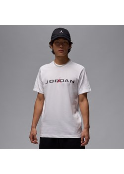 T-shirt męski Jordan Air - Biel ze sklepu Nike poland w kategorii T-shirty męskie - zdjęcie 178135943