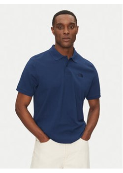 The North Face Polo Essential NF0A8C1P Niebieski Regular Fit ze sklepu MODIVO w kategorii T-shirty męskie - zdjęcie 178137070