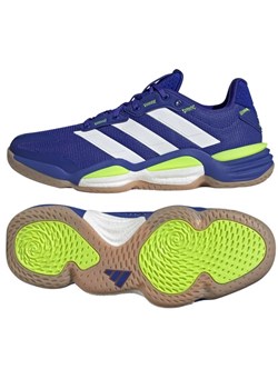 Buty do piłki ręcznej adidas Stabil 16 IE1083 niebieskie ze sklepu ButyModne.pl w kategorii Buty sportowe męskie - zdjęcie 178137422