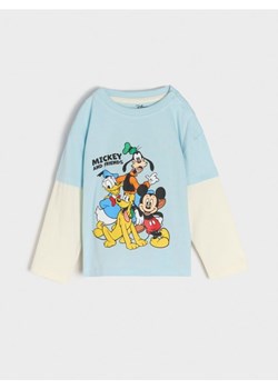 Sinsay - Koszulka z długimi rękawami Disney - niebieski ze sklepu Sinsay w kategorii Koszulki niemowlęce - zdjęcie 178141243