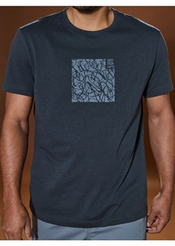 Sinsay - Koszulka z ozdobnym nadrukiem - szary ze sklepu Sinsay w kategorii T-shirty męskie - zdjęcie 178141314