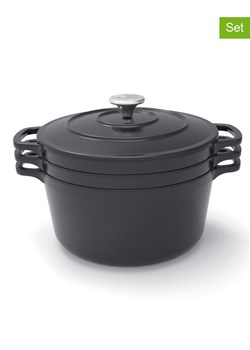 Sauter 4-częściowy zestaw w kolorze czarnym ze sklepu Limango Polska w kategorii Garnki - zdjęcie 178142971