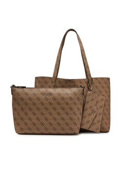 Guess Torebka HWLG96 48230 Beżowy ze sklepu MODIVO w kategorii Torby Shopper bag - zdjęcie 178149571