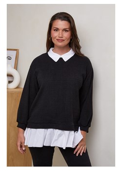 Curvy Lady Sweter w kolorze czarnym ze sklepu Limango Polska w kategorii Swetry damskie - zdjęcie 178150883