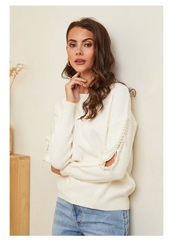 Soft Cashmere Sweter w kolorze kremowym ze sklepu Limango Polska w kategorii Swetry damskie - zdjęcie 178151002