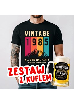 Koszulka na 40 URODZINY - ZESTAW Z KUFLEM ze sklepu Time For Fashion w kategorii T-shirty męskie - zdjęcie 178151204