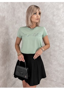 bluzka velmo pistacjowa one size ze sklepu UBRA w kategorii Bluzki damskie - zdjęcie 178151382
