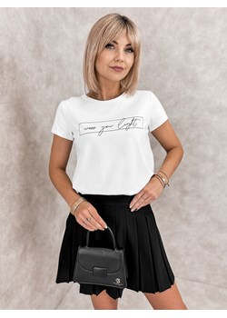 bluzka velmo biała one size ze sklepu UBRA w kategorii Bluzki damskie - zdjęcie 178151394