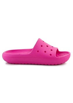 Klapki Crocs Classic Slide V2 Kids 209422-6UB różowe ze sklepu ButyModne.pl w kategorii Klapki dziecięce - zdjęcie 178152960