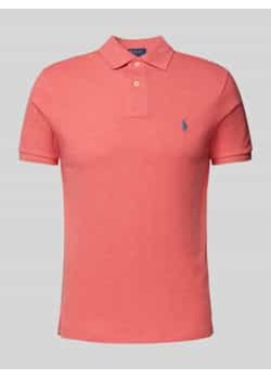 Koszulka polo z wyhaftowanym logo ze sklepu Peek&Cloppenburg  w kategorii T-shirty męskie - zdjęcie 178160330