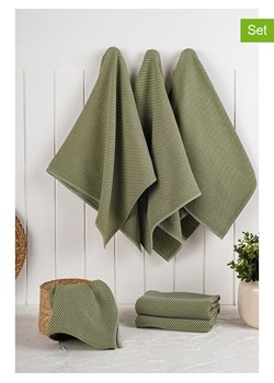 Violeta Home Ściereczki (6 szt.) w kolorze zielonym do naczyń - 76 x 43 cm ze sklepu Limango Polska w kategorii Ścierki kuchenne - zdjęcie 178165441