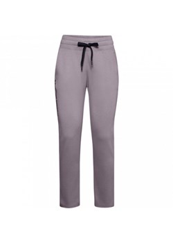 Damskie spodnie treningowe UNDER ARMOUR Rival Fleece Pants - szare ze sklepu Sportstylestory.com w kategorii Spodnie damskie - zdjęcie 178170520