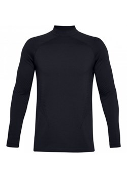 Męski longsleeve treningowy Under Armour RUSH Seamless CG Mock - czarny ze sklepu Sportstylestory.com w kategorii T-shirty męskie - zdjęcie 178170581