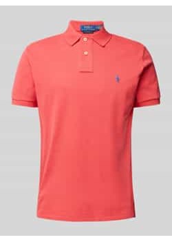 Koszulka polo z wyhaftowanym logo ze sklepu Peek&Cloppenburg  w kategorii T-shirty męskie - zdjęcie 178170714