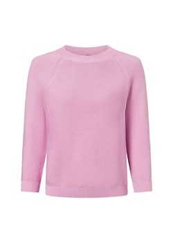 Max Mara Weekend Damski sweter z dzianiny - Linz Kobiety Bawełna brudny róż jednolity ze sklepu vangraaf w kategorii Swetry damskie - zdjęcie 178173523