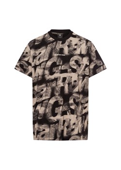 G-Star RAW Koszulka męska Mężczyźni Bawełna czarny nadruk ze sklepu vangraaf w kategorii T-shirty męskie - zdjęcie 178173544