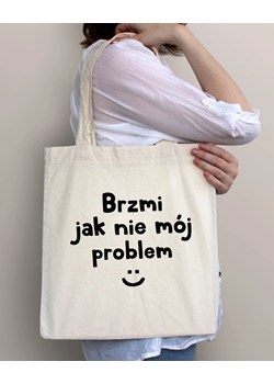 torba ekologiczna - to brzmi jak nie mój problem ze sklepu Time For Fashion w kategorii Torby materiałowe - zdjęcie 178176292