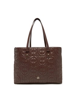 Aigner Torebka 137074 Brązowy ze sklepu MODIVO w kategorii Torby Shopper bag - zdjęcie 178185141