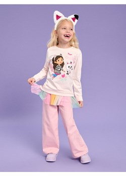 Sinsay - Bluza z tiulową baskinką Koci domek Gabi - kremowy ze sklepu Sinsay w kategorii Bluzy dziewczęce - zdjęcie 178187292