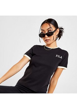 FILA T-SHIRT SLIM RINGER T BLK/WH ze sklepu JD Sports  w kategorii Bluzki damskie - zdjęcie 178189150