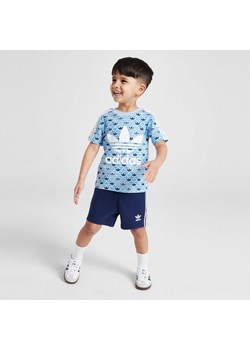 ADIDAS KOMPLET MONO AOP TEE BLU B ze sklepu JD Sports  w kategorii Komplety chłopięce - zdjęcie 178190731