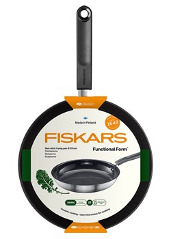 Fiskars Patelnia &quot;Functional Form&quot; w kolorze srebrnym - Ø 28 cm ze sklepu Limango Polska w kategorii Garnki - zdjęcie 178194751