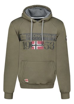 Geographical Norway Bluza &quot;Fastlife&quot; w kolorze khaki ze sklepu Limango Polska w kategorii Bluzy męskie - zdjęcie 178195684