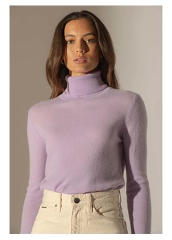 Perfect Cashmere Kaszmirowy golf &quot;Ashley&quot; w kolorze fioletowym ze sklepu Limango Polska w kategorii Swetry damskie - zdjęcie 178196594