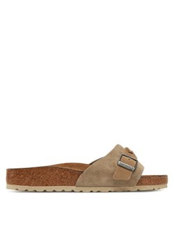 Birkenstock Klapki Oita 1028056 Brązowy ze sklepu MODIVO w kategorii Klapki damskie - zdjęcie 178198502