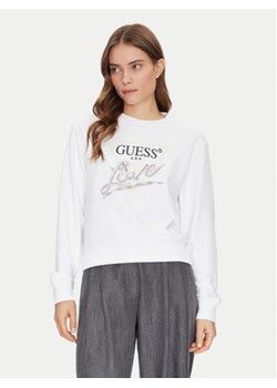 Guess Bluza W5GQ05 KB683 Biały Reglan Fit ze sklepu MODIVO w kategorii Bluzy damskie - zdjęcie 178201720