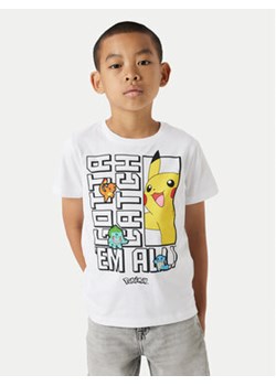 NAME IT T-Shirt Flame Pokemon 13240895 Biały Standard Fit ze sklepu MODIVO w kategorii T-shirty chłopięce - zdjęcie 178201922