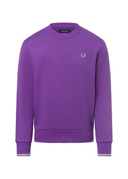 Fred Perry Męska bluza nierozpinana Mężczyźni écru jednolity ze sklepu vangraaf w kategorii Bluzy męskie - zdjęcie 178202522