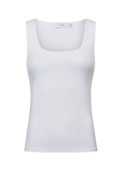 Vila Top damski - VIKenza Kobiety biały jednolity ze sklepu vangraaf w kategorii Bluzki damskie - zdjęcie 178202563