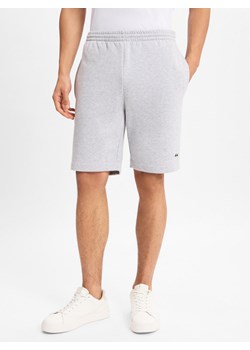 Lacoste Męskie spodenki dresowe Mężczyźni jasny szary jednolity - id: 744607-0001-00050 - marki Lacoste - 178202644 Lacoste Męskie spodenki dresowe Mężczyźni jasny szary jednolity ze sklepu vangraaf w kategorii Spodenki męskie - zdjęcie 178202644