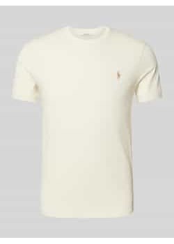 T-shirt z wyhaftowanym logo ze sklepu Peek&Cloppenburg  w kategorii T-shirty męskie - zdjęcie 178205494