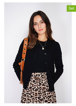 C&amp; Jo 2-częściowy zestaw w kolorze czarnym ze sklepu Limango Polska w kategorii Swetry damskie - zdjęcie 178205893